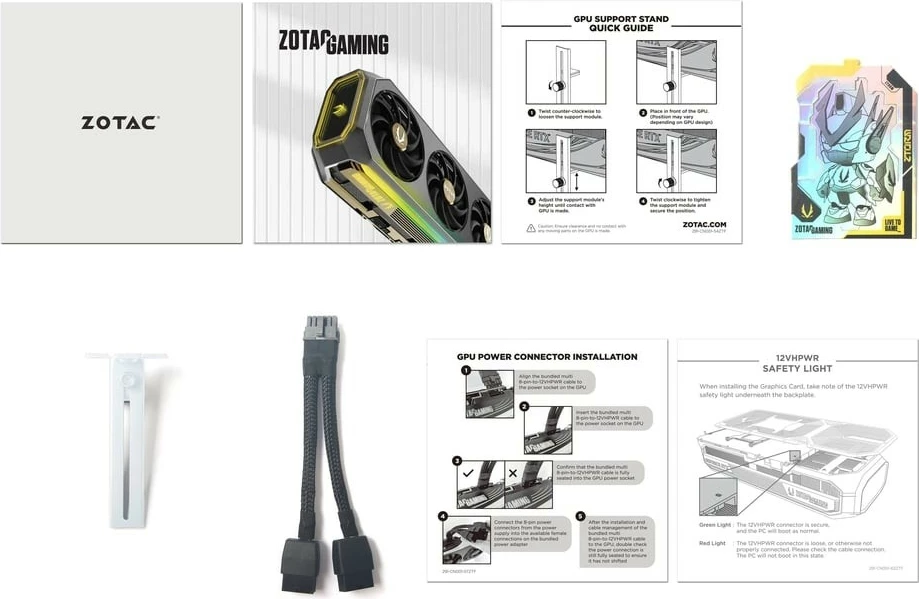 Grafična kartica ZOTAC GeForce RTX 5070 AMP, 12GB GDDR7 192-bit PCIe 5.0, 3xDP/HDMI, bela