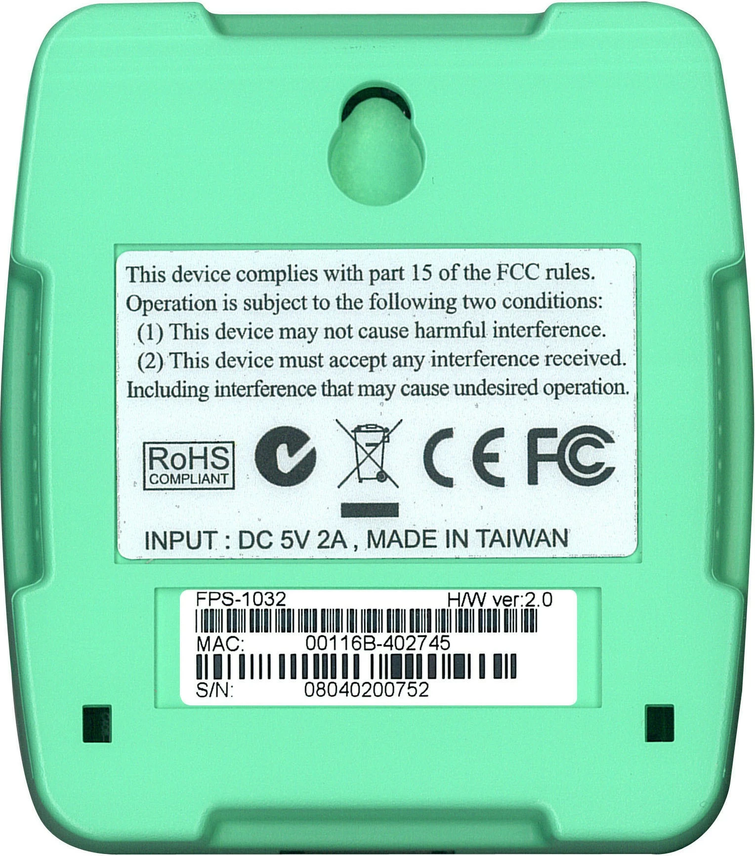 Print strežnik Level One FPS-1032, USB, Ethernet, črno/zelena