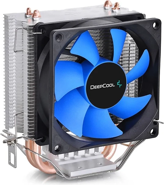 Hlajenje procesorja DeepCool ICE EDGE MINI FS V2.0, 8 cm, črn, moder, srebrn