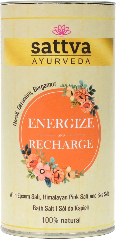 Kopalna sol Energize and Recharge Sattva, 300 g