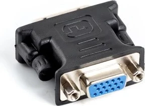 Vmesnik DVI-I na VGA Lanberg AD-0012, črn