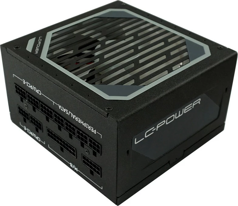 Napajalnik 550W, 80+ Gold, modularen, črn LC-Power LC6550M V2.31