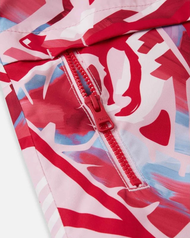 Zimska jakna za otroke Reima, rdeča