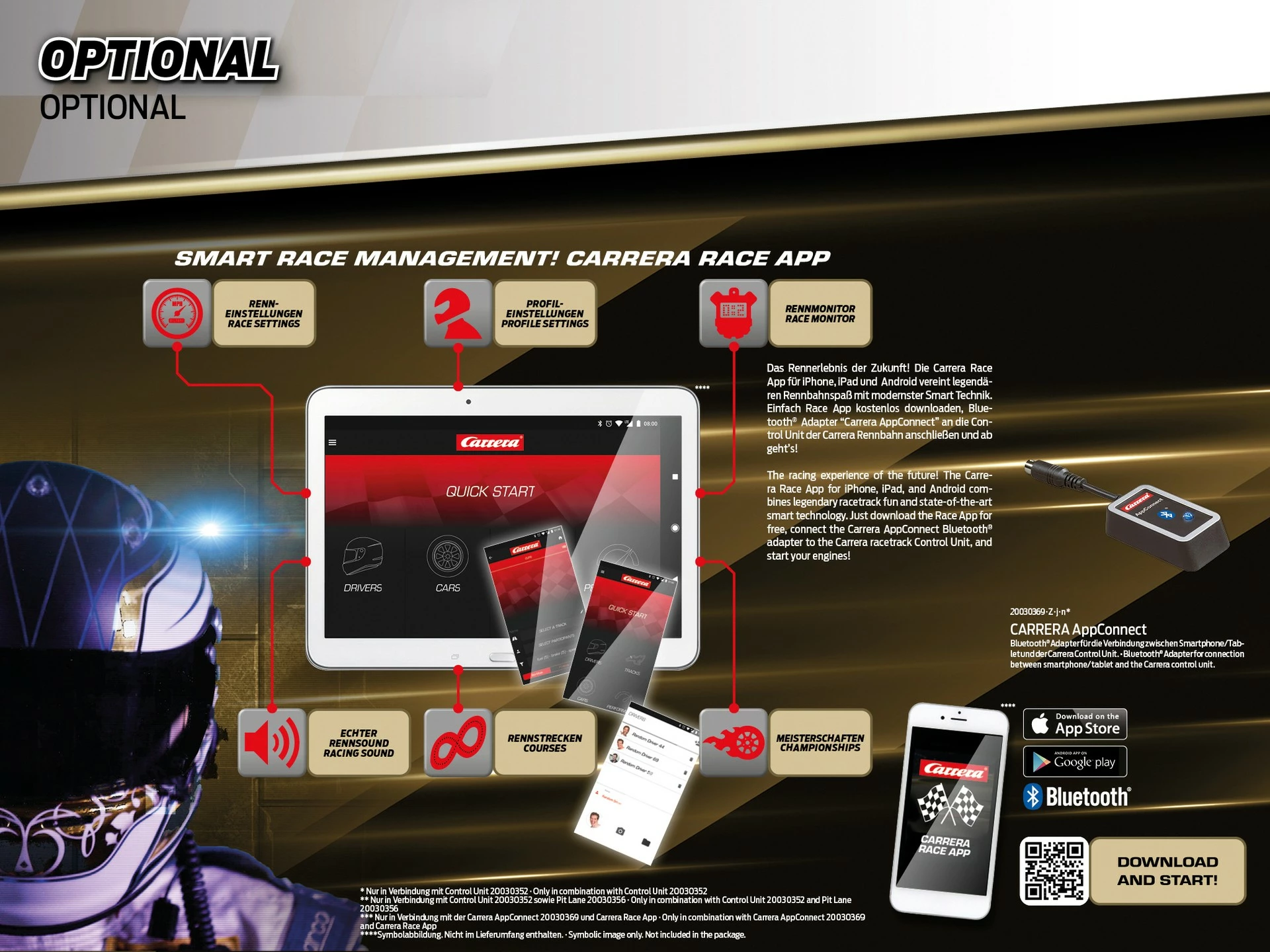 Set dirkališč Carrera Full Speed, dirkalni avto & proga, 10+, večbarven