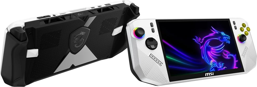 Prenosna igralna konzola MSI Claw A8 BZ2EM-025PL, 8", 1 TB SSD, Windows 11 Home, bela