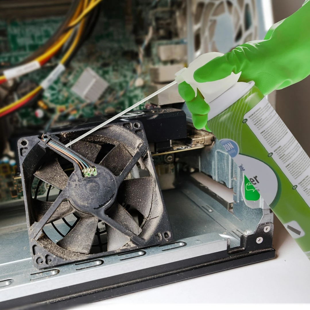 Stisnjen zrak s pištolnim razpršilnikom GreenBlue GB400, 400 ml