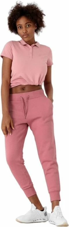 Športne hlače za ženske, svetlo roza 4F NOSH4 SPDD351 56S