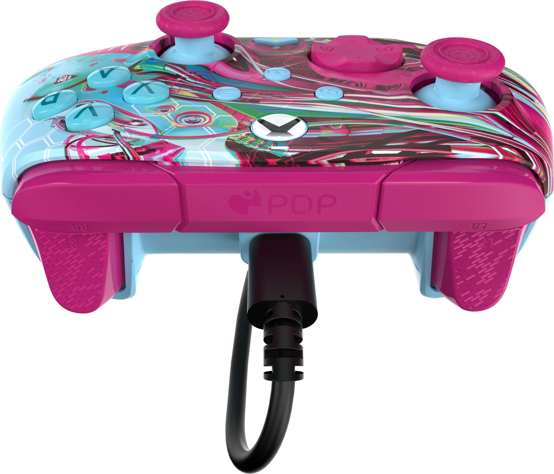 Napreden žični igralni krmilnik, PDP REMATCH, Xbox Series X|S, Xbox One, PC, večbarven