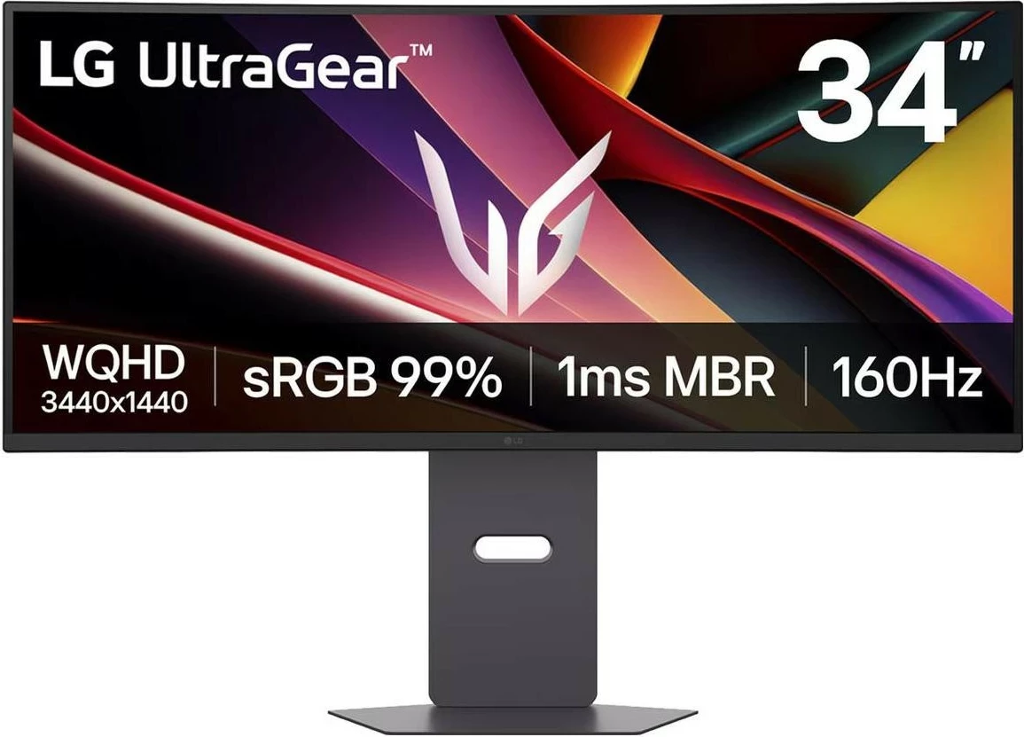 Ukren zaslon 34" 3440 x 1440 (UWQHD), 160 Hz, VA, črn — LG UltraGear 34G600A-B