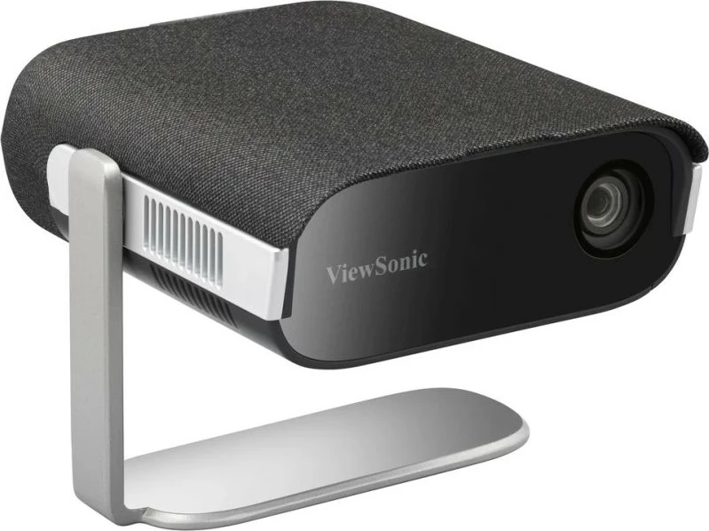 Portativni LED projektor Viewsonic M1S, WVGA, 16 GB, črn, srebrn