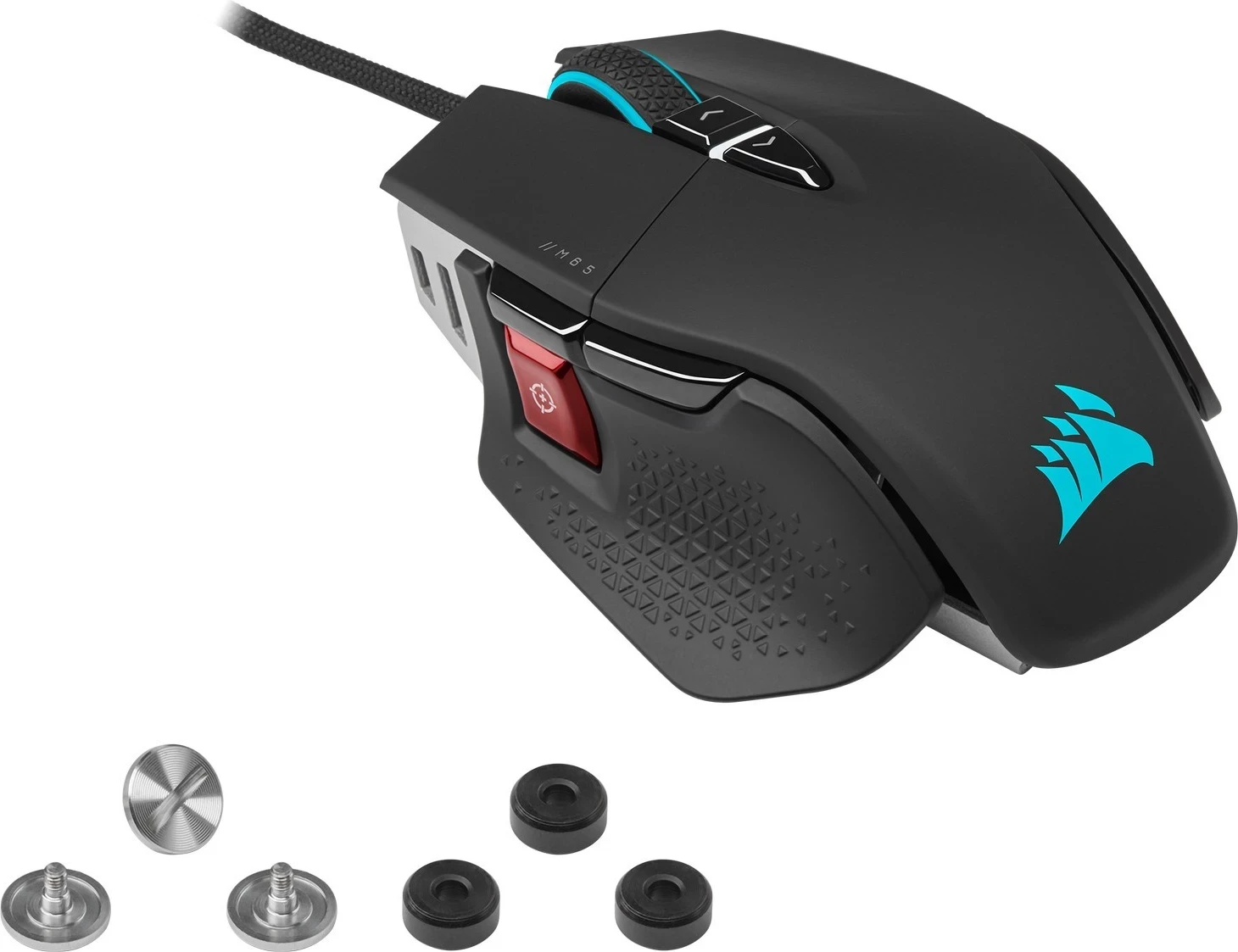 Maus visoke zmogljivosti Corsair M65 RGB Ultra, črn