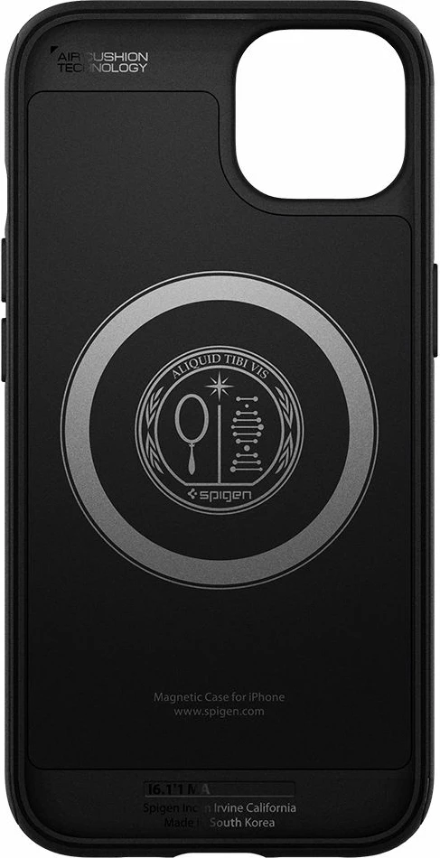 Ohišje Spigen Mag Armor z MagSafe za iPhone 13, mat črna