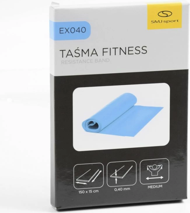 Rezistenčni trak za vadbo SMJ Sport, moder