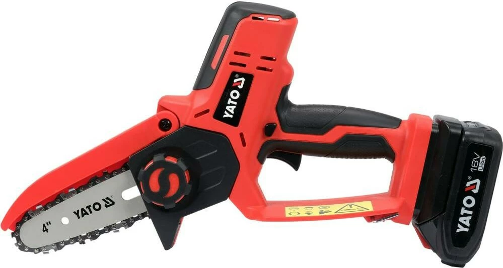 Električna žaga z baterijo 18V, 2Ah, rdeča YATO YT-828135