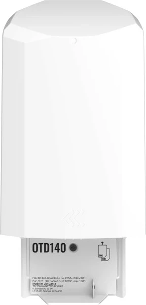 Zunanja usmerjevalnik Teltonika OTD140, Ethernet WAN, Gigabit Ethernet, režo za SIM, bela