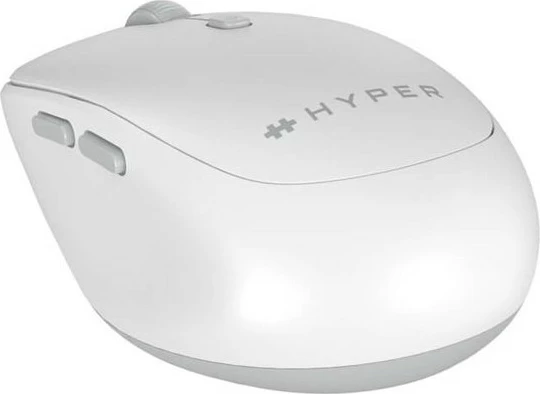 Brezžična miška Hyper HyperSpace Next Targus, Bluetooth, 2400 DPI, 6 gumbov, bela/siva