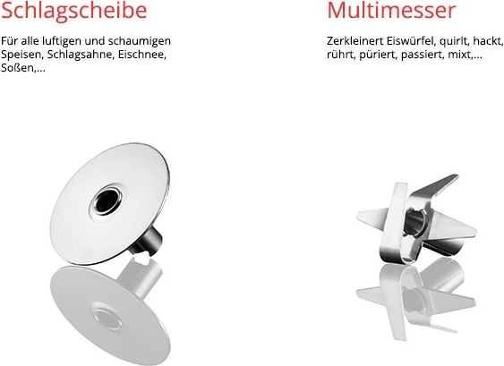 Ročni mešalnik, UNOLD ESGE‑Zauberstab M 122 de Luxe, 0,6 L, siv