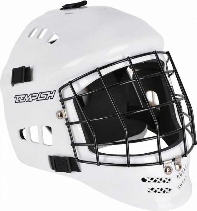 Maska za vratarja Tempish, moška, bela