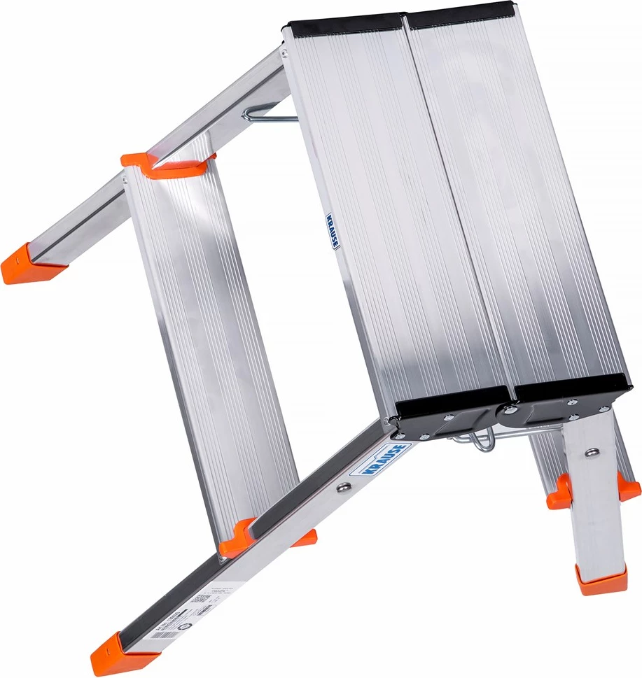 Zložljive stopnice Treppy, Krause, srebrne