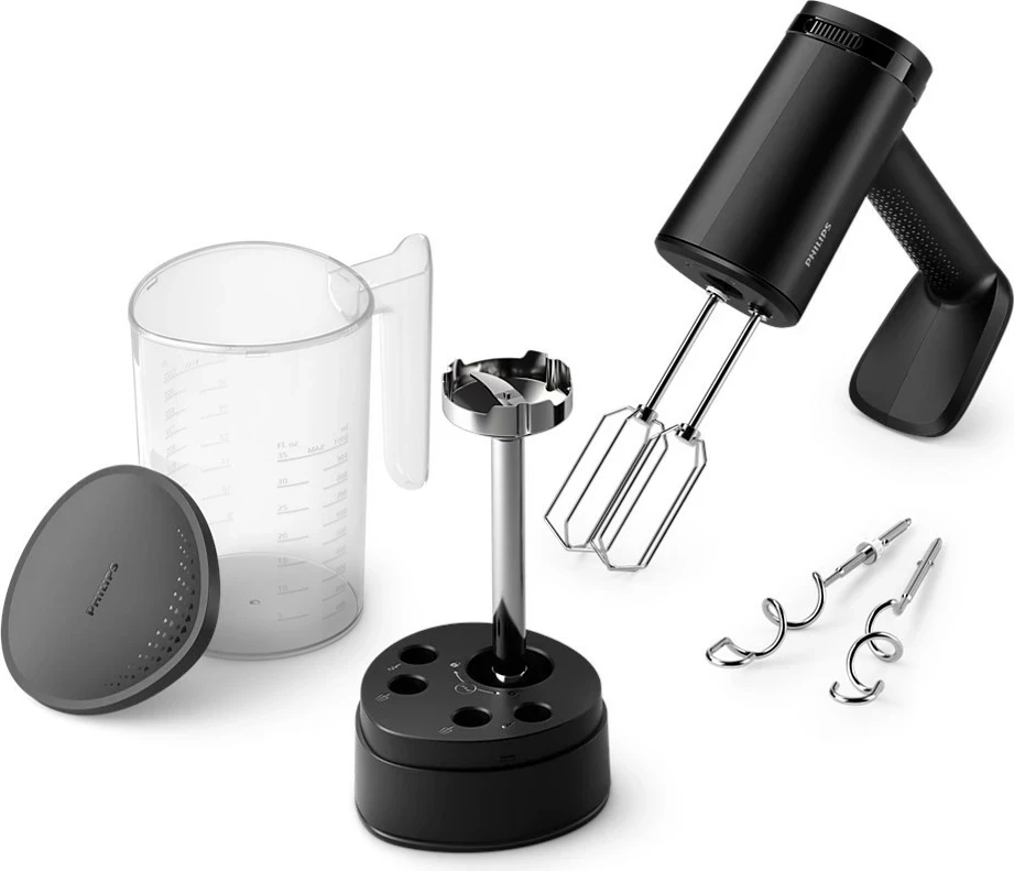 Mikser ročni, Philips HR3781/10, 5 hitrosti, črn