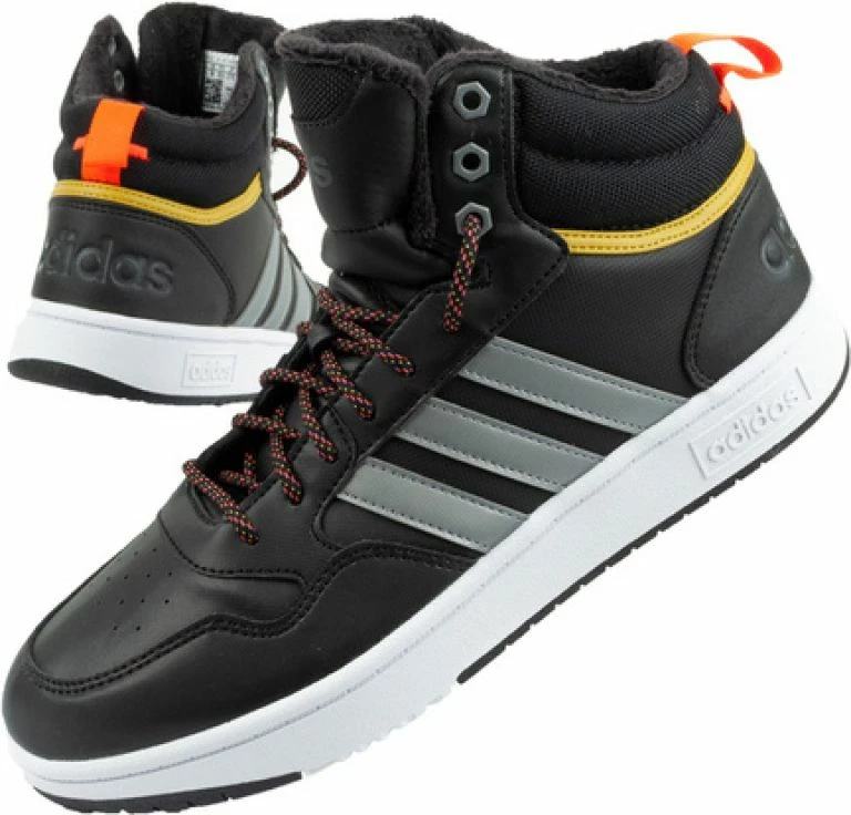 Športne atletske copate, Adidas Hoops M HR1440, črne, moške