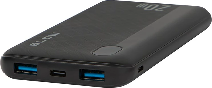 Prenosna baterija BLOW PB10B 10000 mAh, 20 W, črna
