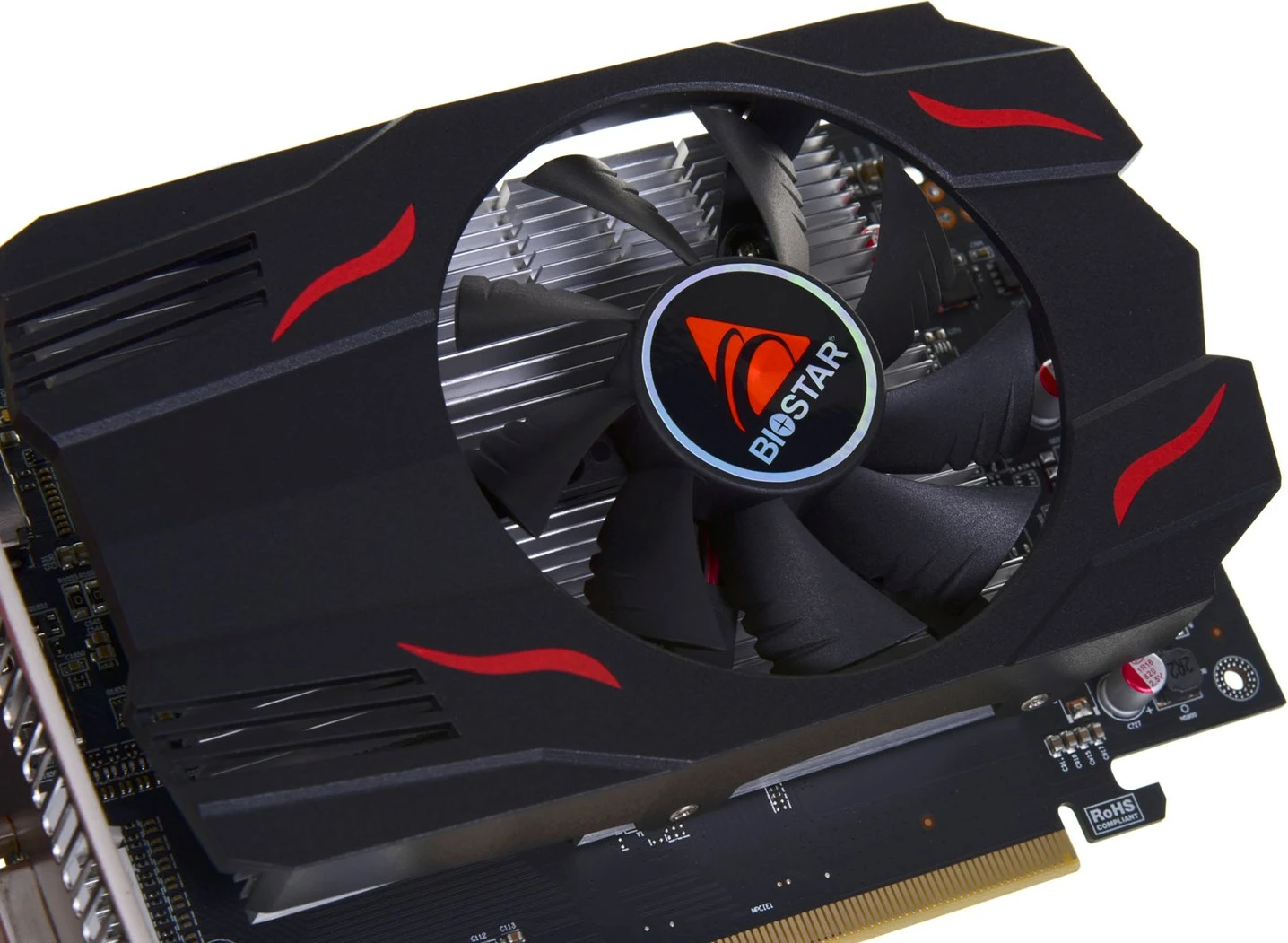Grafična kartica Biostar Radeon RX550 AMD, 4 GB, GDDR5, črna