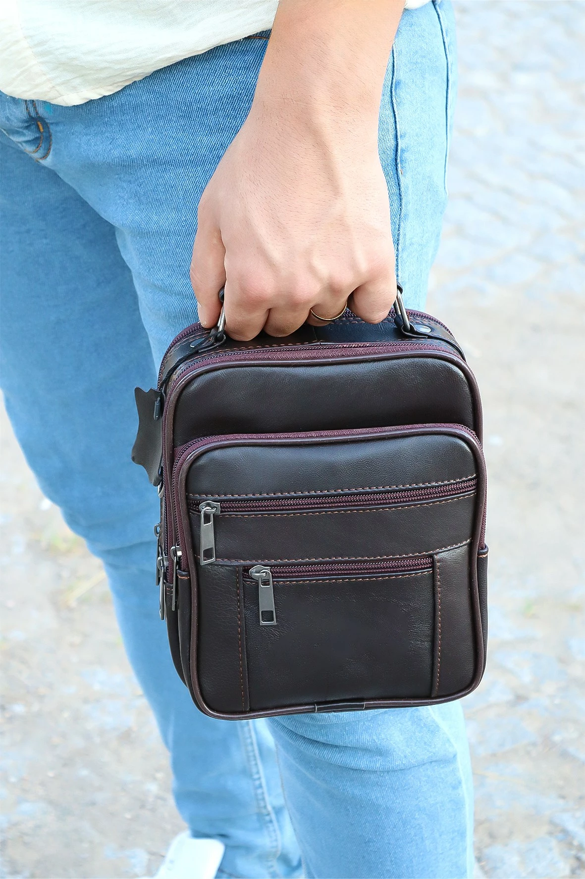 Torbica za čez ramo Zoozie Bags, HDYKSEVOC0001, rjava