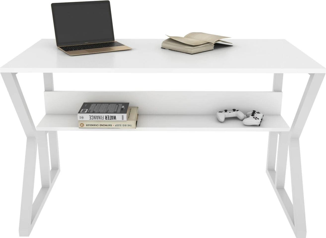 Tavola za študij Skye Decor Wake, bela