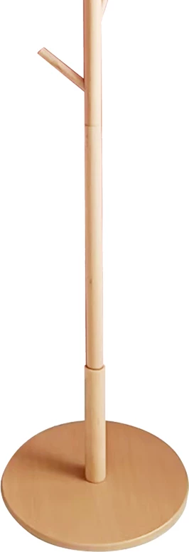 Stojalo za plašče iz naravnega lesa Driko D38x174cm