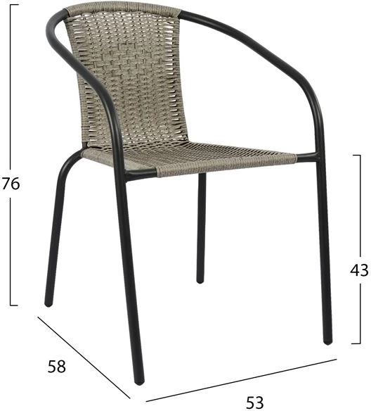 Komplet jedilne mize 3 kosi z 2 stoli in mizo FH5182.01