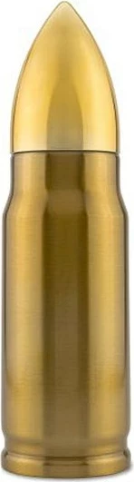 Termovka v obliki naboja FROSTER Bullet, 350 ml, inox barva