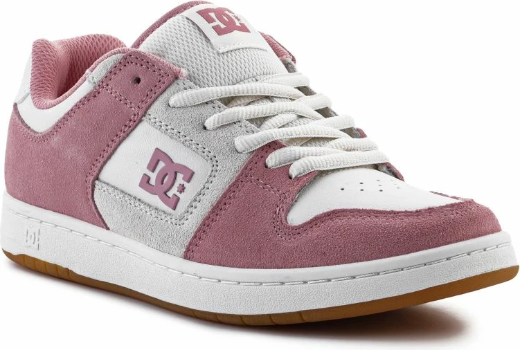 Superge, DC Manteca 4, bele in rožnate