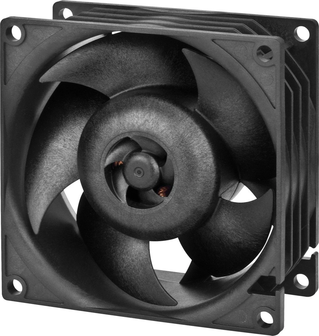Ventilator za strežnik ARCTIC S8038-10K, 80 mm, PWM, črn