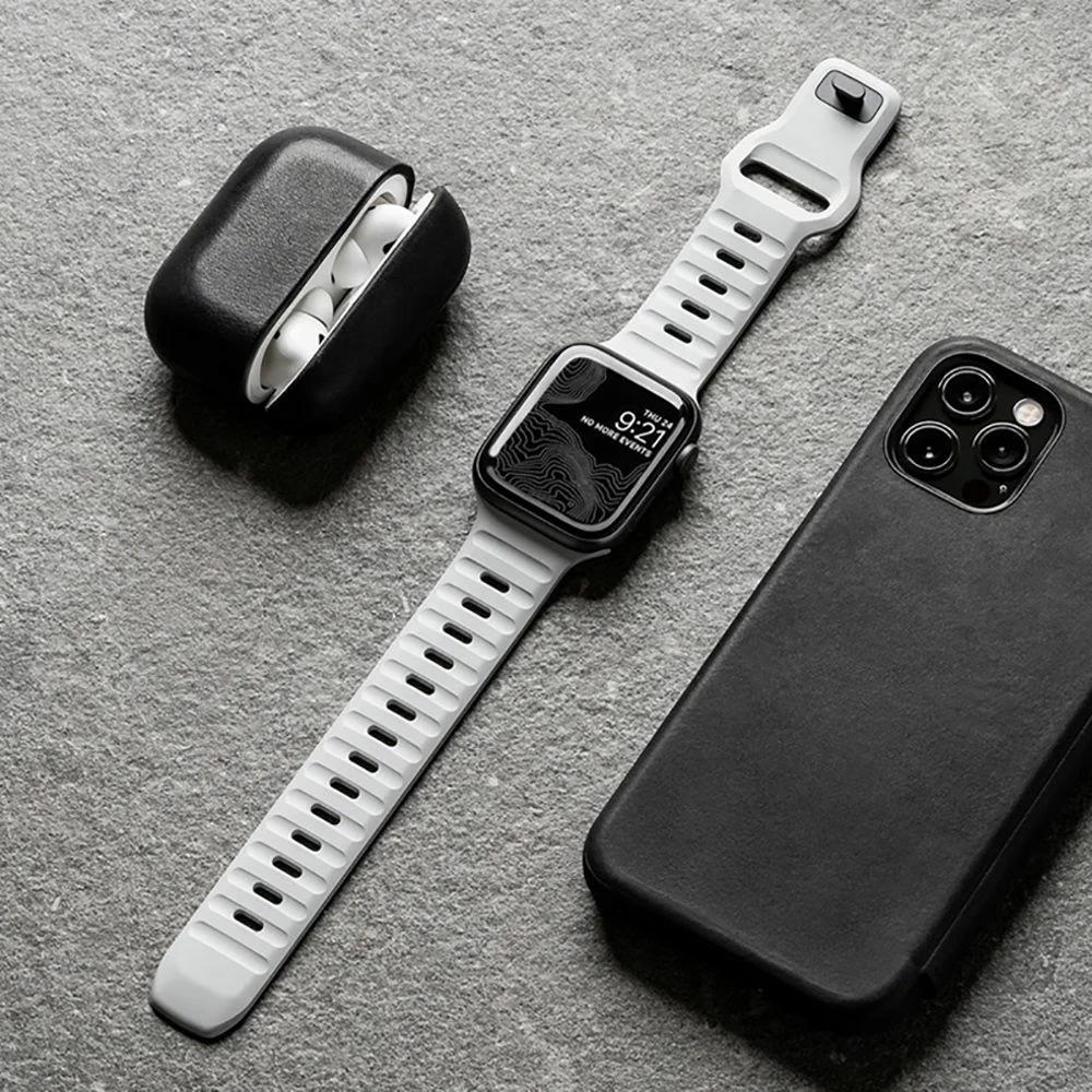 Športni pašček Tech-Protect IconBand Line za Apple Watch 4/5/6/7/8/9/SE/Ultra 1/2 (42/44/45/49 mm), limeta