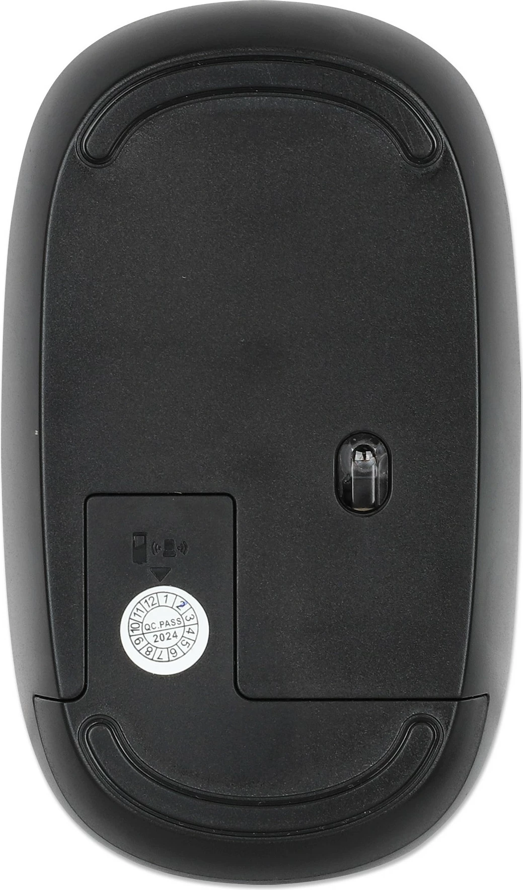 Brezžični miška MANHATTAN MW3050, USB, 3 gumbe, črna