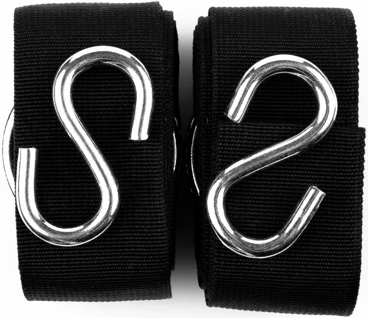 Ropni trakovi Spokey, črni