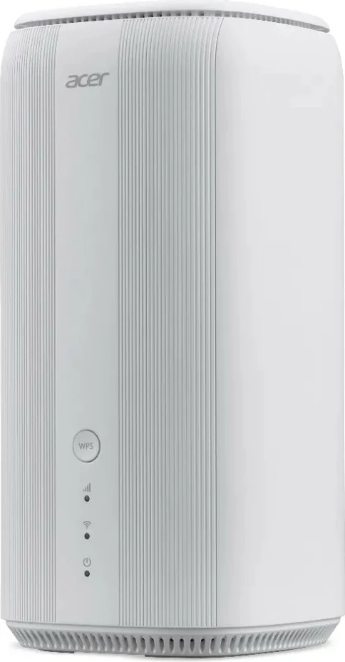 5G Wi‑Fi 6E prenosni usmerjevalnik Acer Connect X6E, 4 GB RAM, bel
