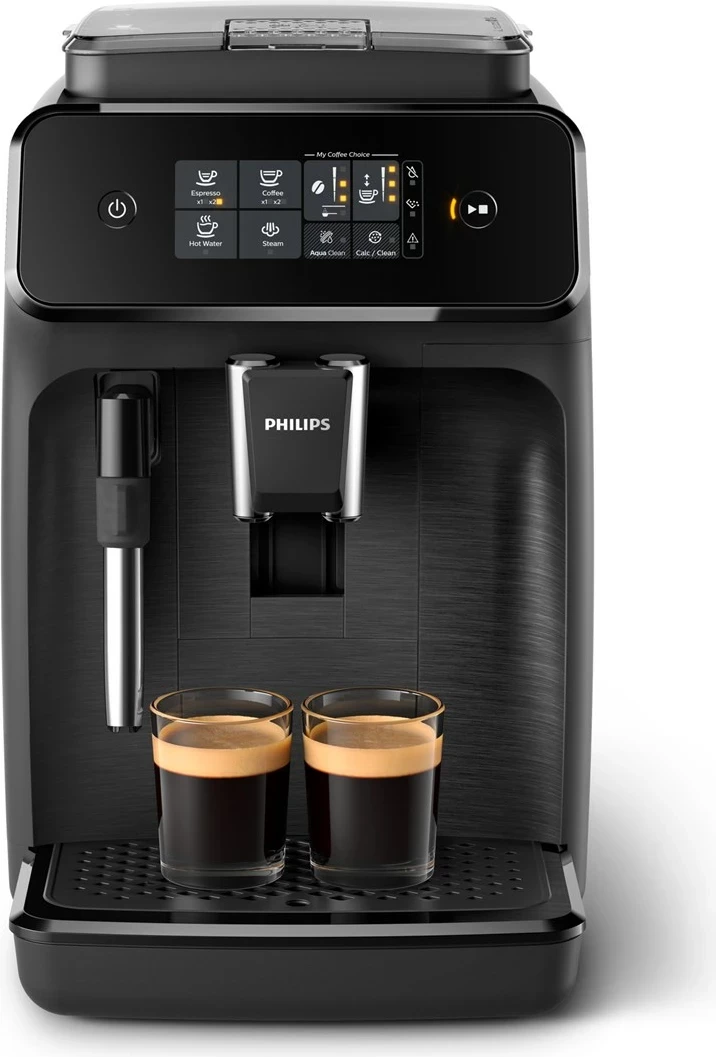 Polavtomatski kavni aparat, Philips 1200 series EP1220/00, 1,8 L, črn