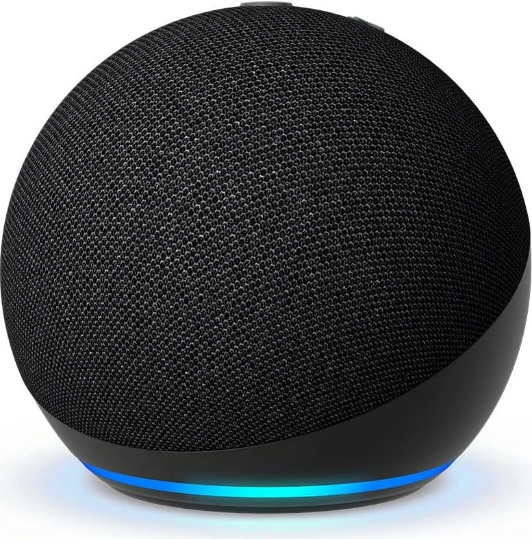 Sferični altoparlant Amazon Echo Dot 5. gen, Amazon Alexa, črn