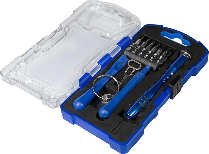 Set orodij Logilink WZ0057, 17 kosov