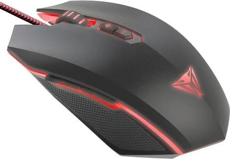 Gaming miška Viper V530 Patriot, USB Type-A, črno/rdeča