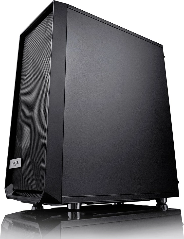 Računalniško ohišje Fractal Design Meshify C Blackout, Midi Tower, ATX/ITX/mATX, kaljeno steklo, črno