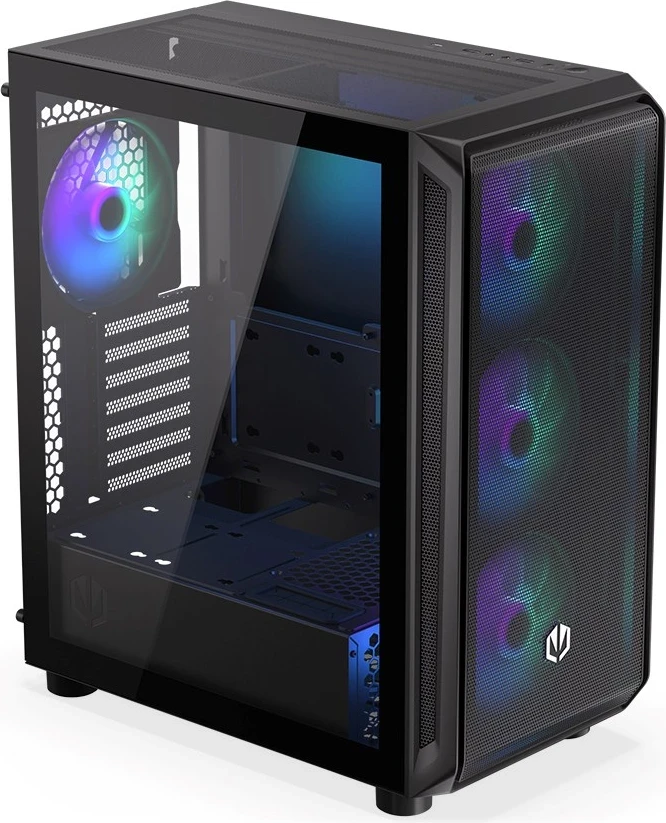 Kompaktna črna ohišje ENDORFY Arx 500 ARGB (EY2A011)