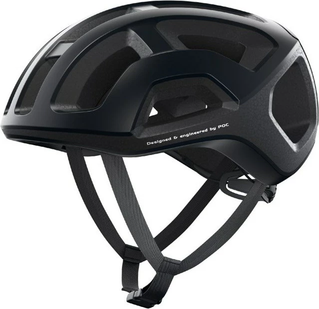 Kolesarska čelada Ventral Lite POC, M 54–59 cm, črna