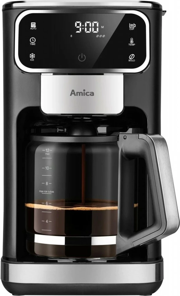 Aparat za kavo pour-over, Amica CD2011 1,8 L 1100 W, črn