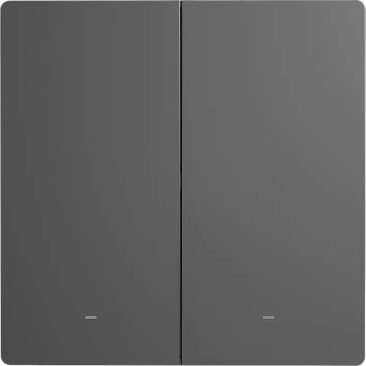 Pametno stikalo Sonoff M5 2C, 2 kanala, Wi-Fi, sivo