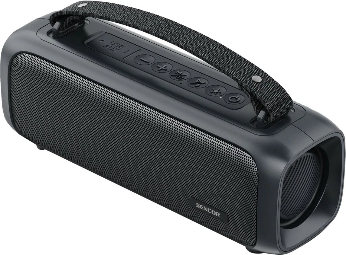 Bluetooth zvočnik Sencor SSS 3000 KIDS, 16 W, LED panel, črn