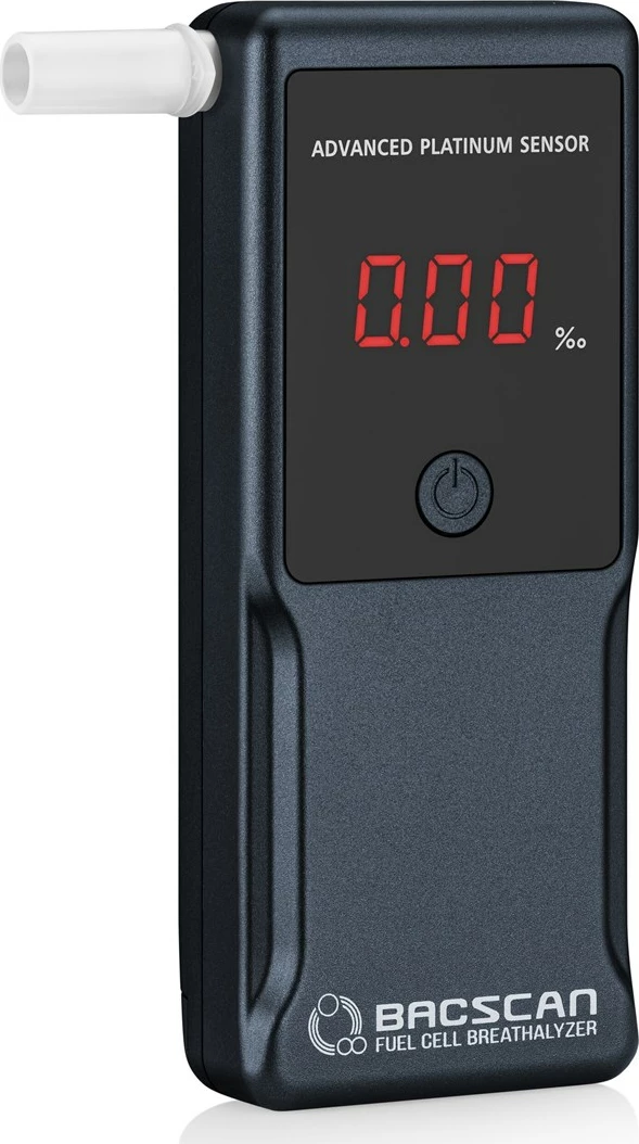 Digitalni alkotester brez stika, BACSCAN F-50 Ultra, siv