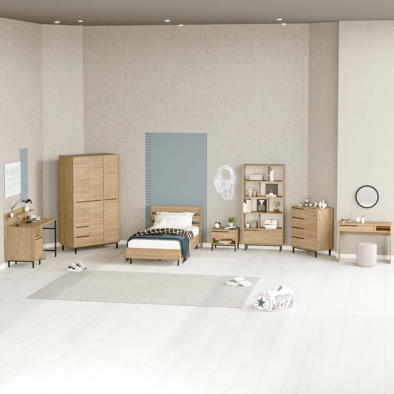 Komplet mladinske sobe Skye Decor, ON27-S